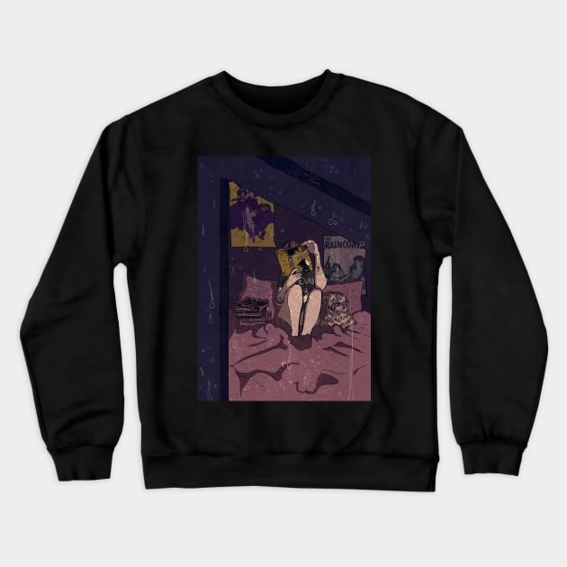 QUIET Crewneck Sweatshirt by aLouro